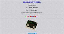 Desktop Screenshot of modeltreno.com